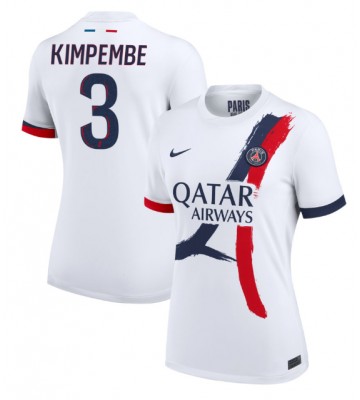 Paris Saint-Germain Presnel Kimpembe #3 Replika Udebanetrøje Dame 2024-25 Kortærmet